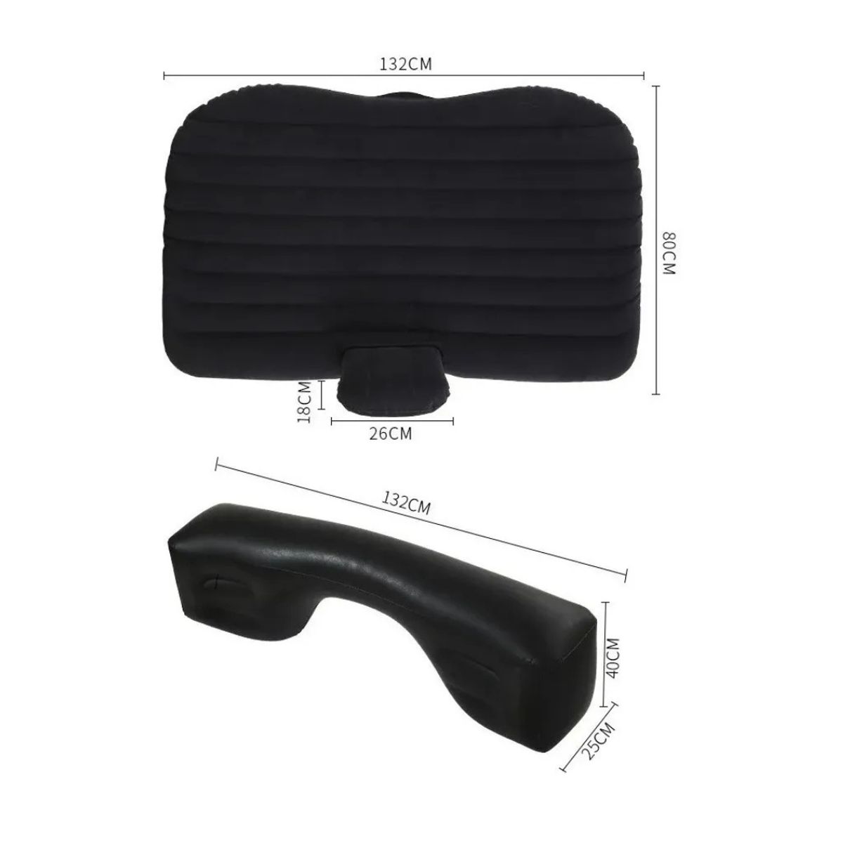 GENERICO - Colchon Inflable Portátil Para Coche De Camping