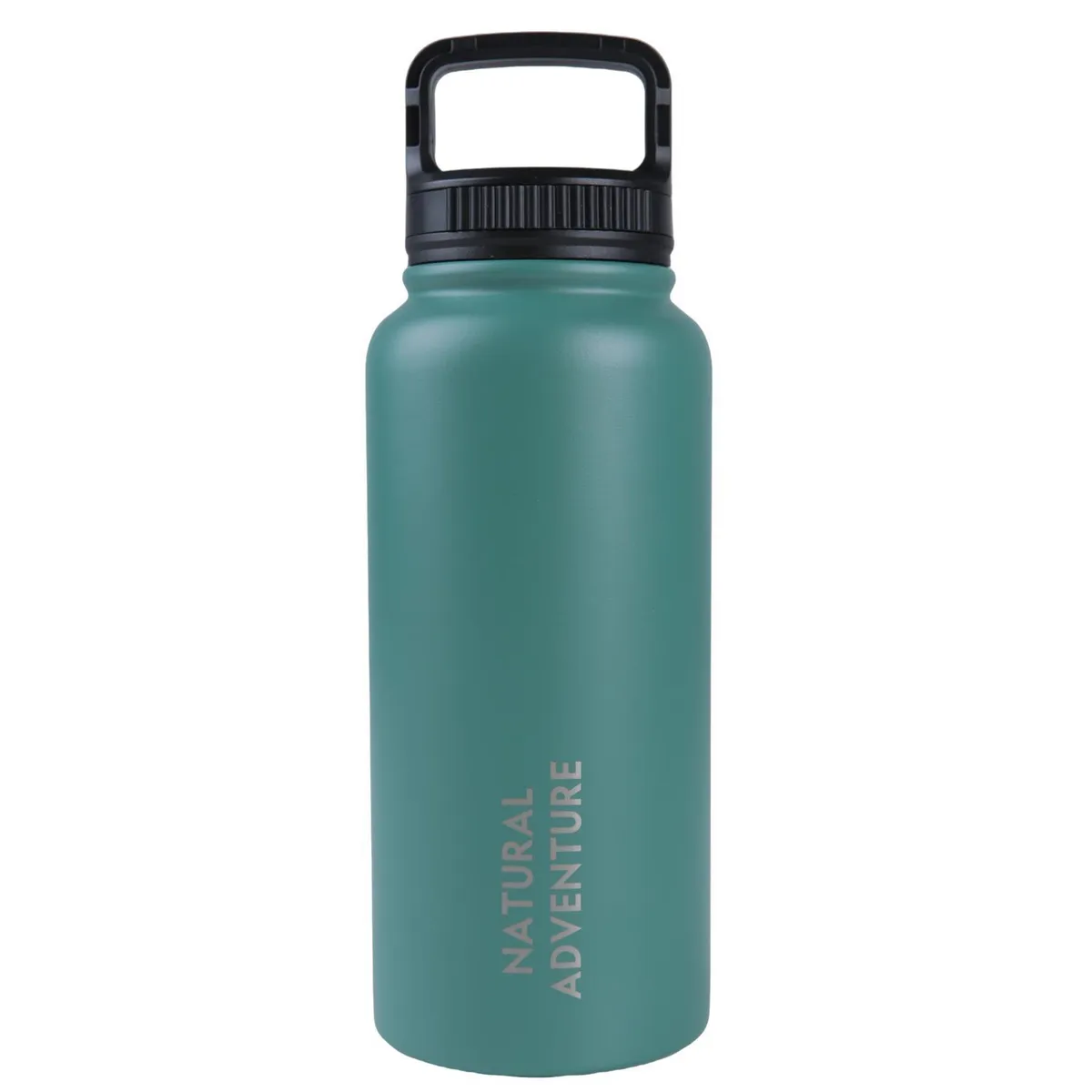 NATIONAL GEOGRAPHIC - Botella Metálica Térmica Boca Ancha 960ml Verde Agua