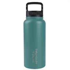 NATIONAL GEOGRAPHIC - Botella Metálica Térmica Boca Ancha 960ml Verde Agua