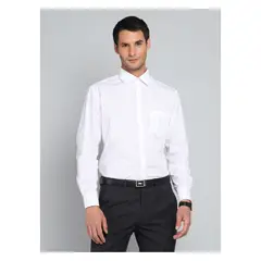 ARROW - Camisa Hombre Cuello Italiano Blanca Tailored Fit