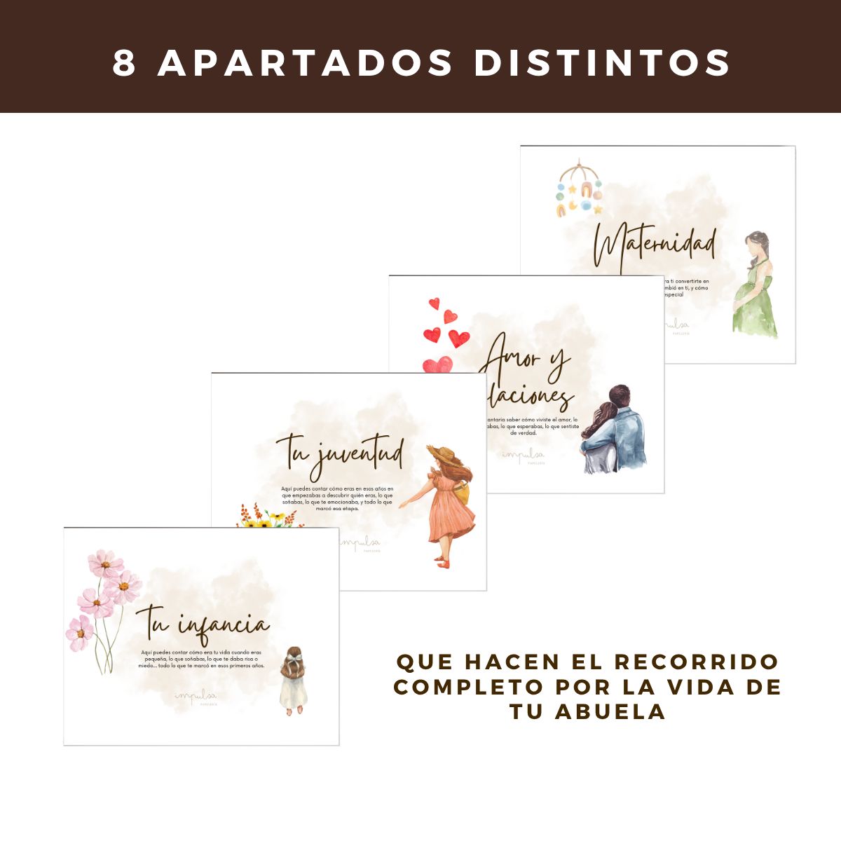 GENERICO - Abuela Cuéntame Tu Historia -Regalo Día De La Madre