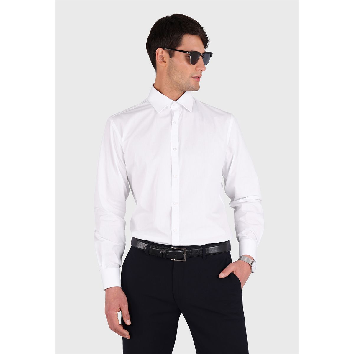 ARROW - Camisa Hombre Arrow Formal Blanca Tailored Fit ARROW