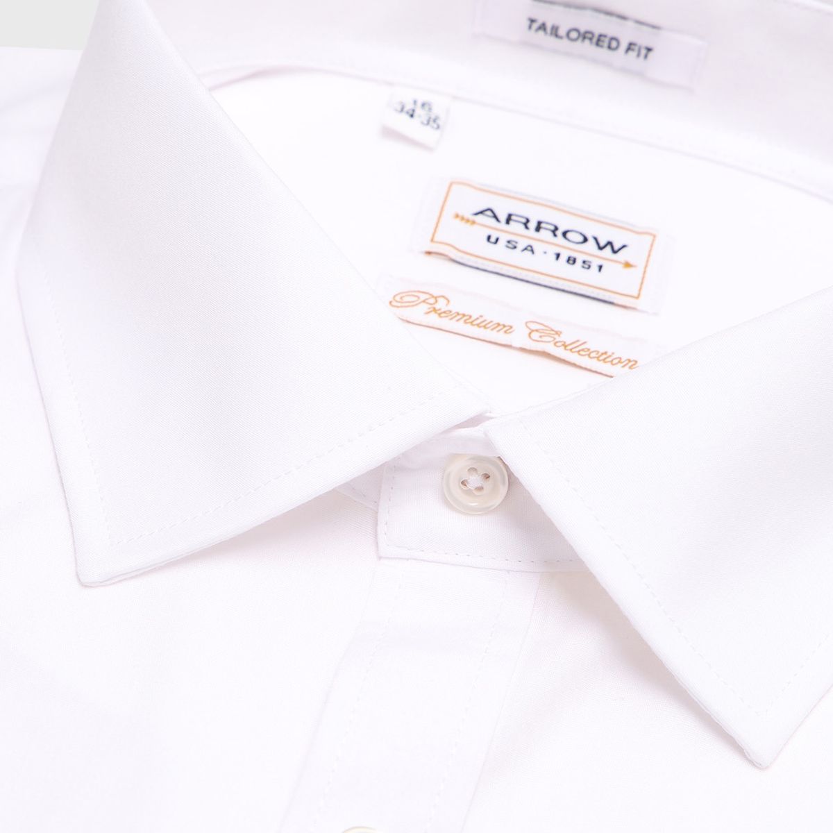 ARROW - Camisa Hombre Arrow Formal Blanca Tailored Fit ARROW