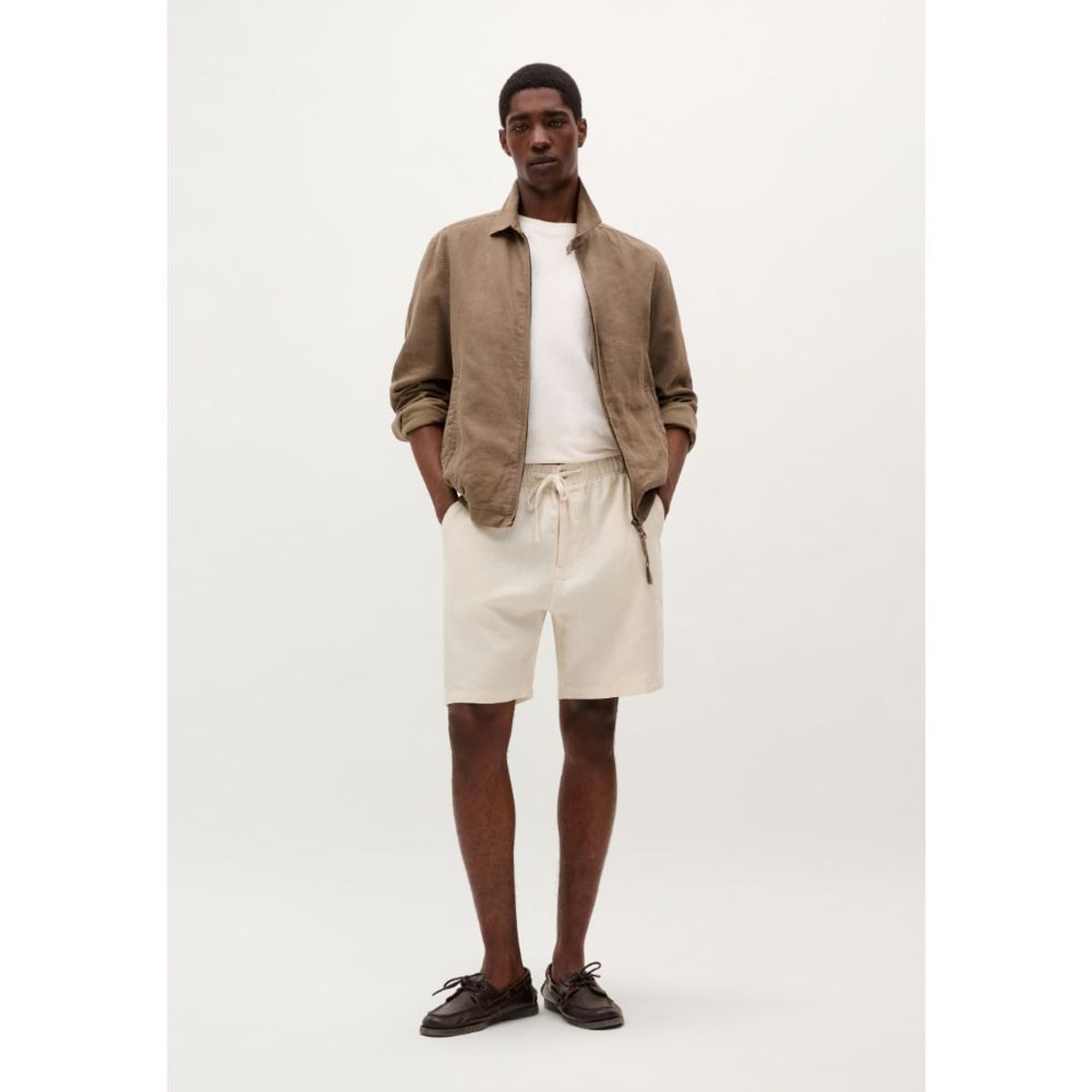 SCALPERS - BERMUDAS 100% LINO