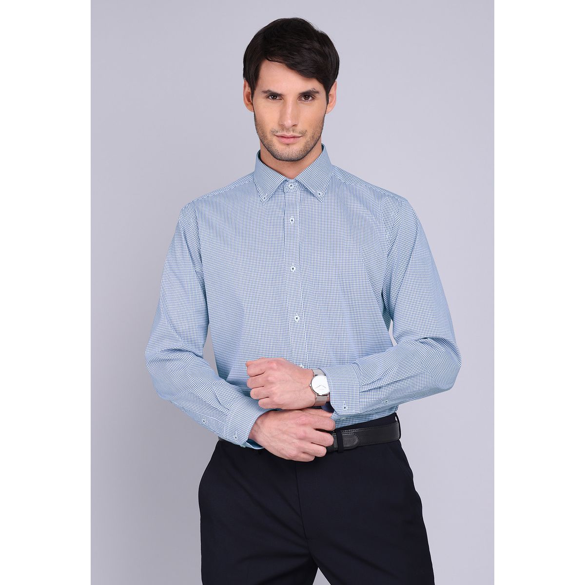 ARROW - Camisa Formal Cuadros Spandex Arrow ARROW