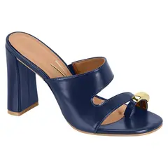 VIZZANO - Sandalias Taco Ancho Azul Marino