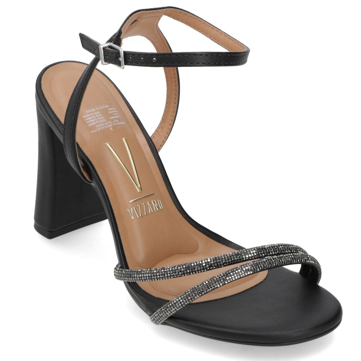 VIZZANO - Sandalias Taco Ancho Vizzano Negro