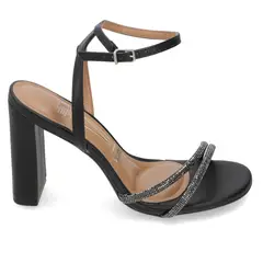 VIZZANO - Sandalias Taco Ancho Negro