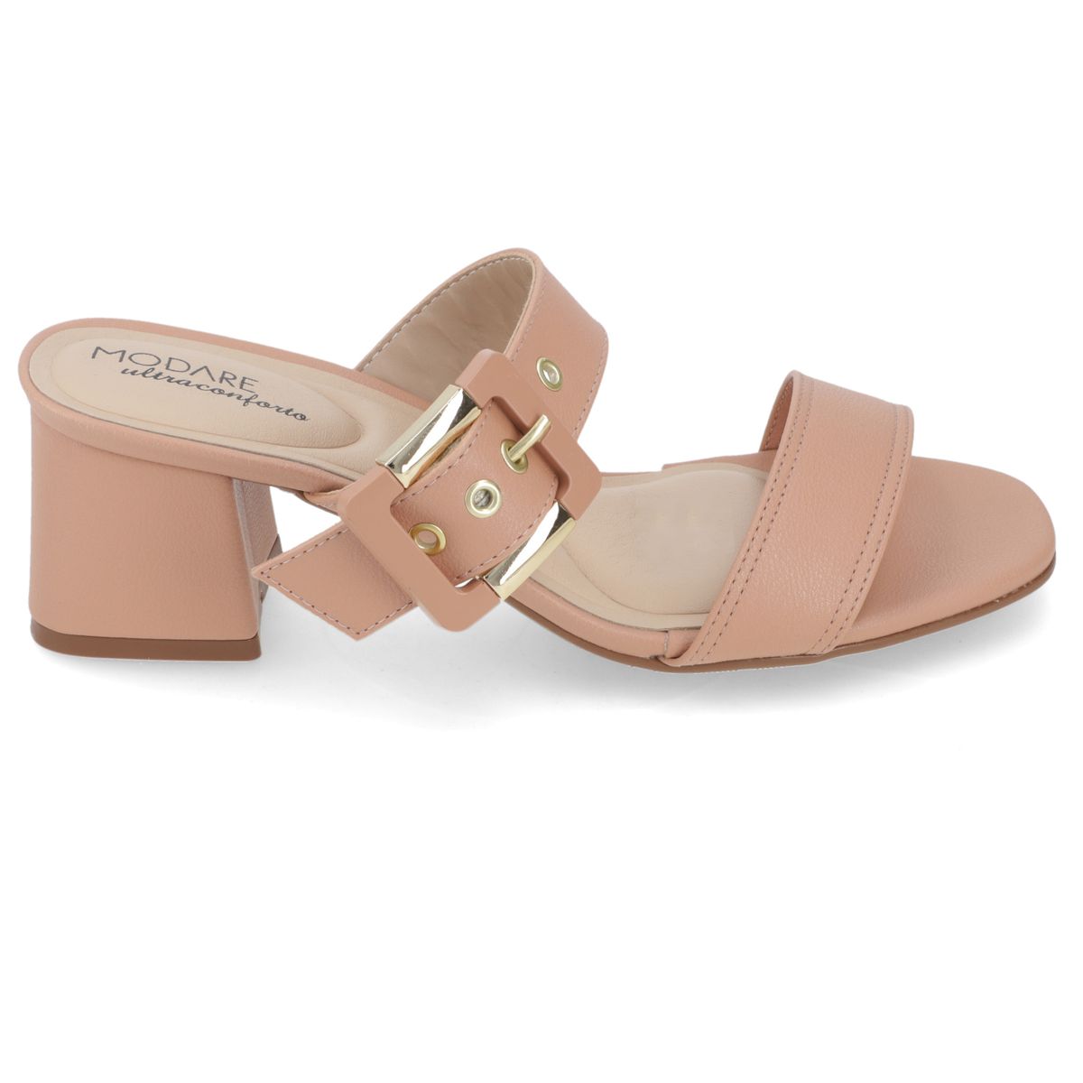 MODARE - Sandalias Taco Ancho Modare Beige