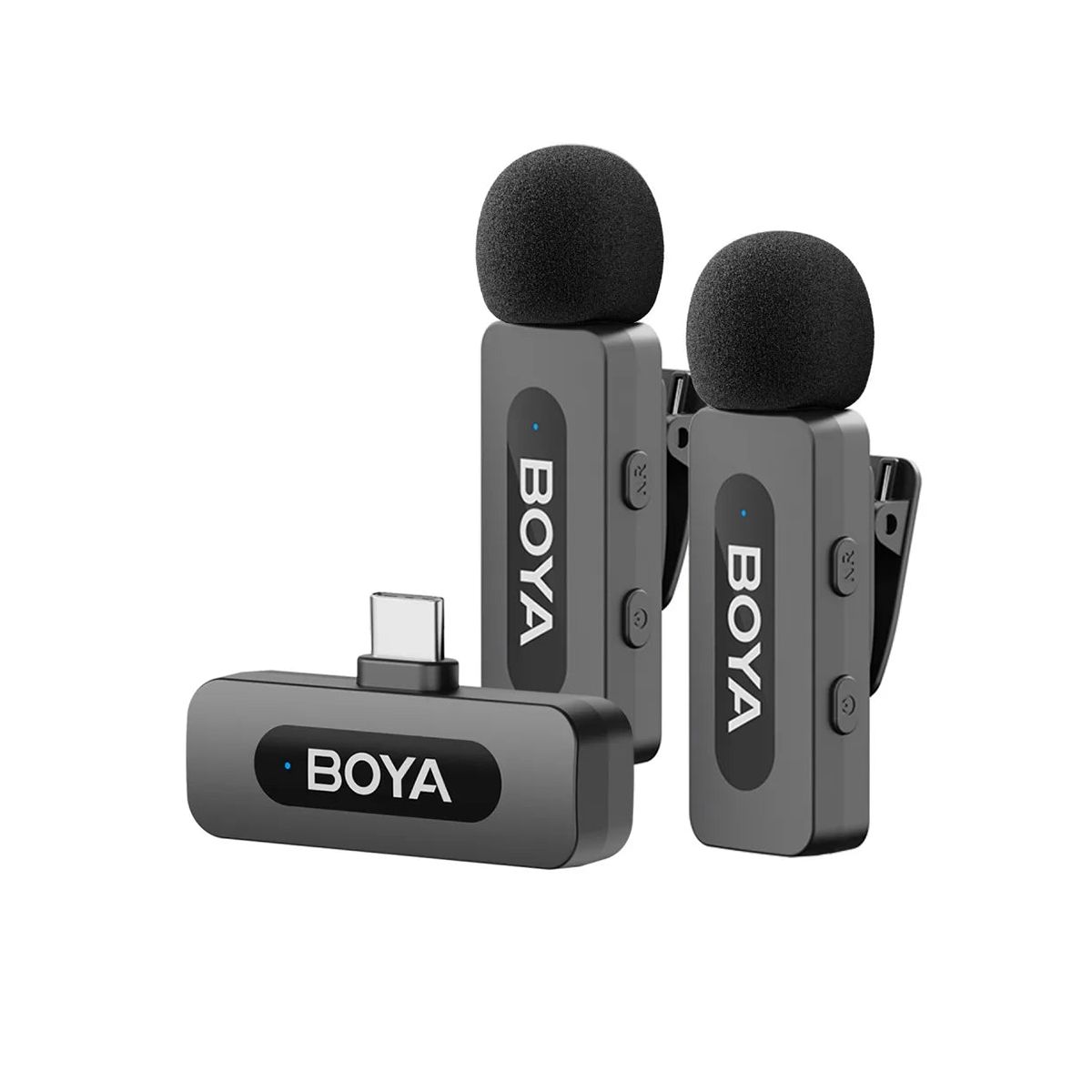 BOYA - Micrófono inalámbrico boya V20 para celular USB C con cancelación de ruido