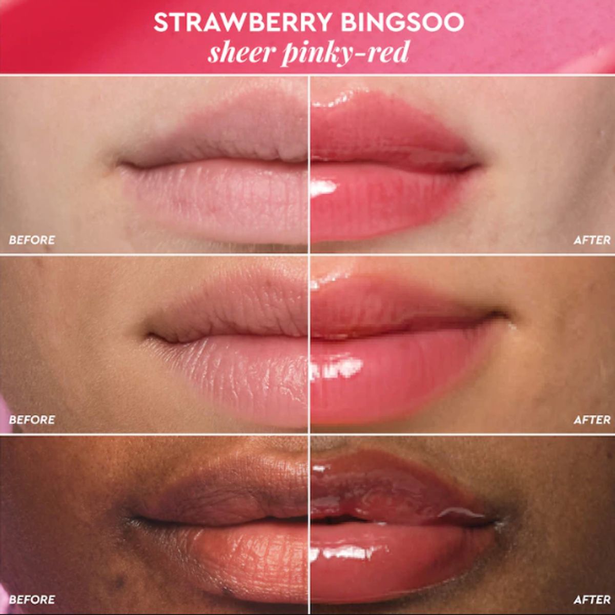 GLOW RECIPE - Balsamo Labial con Tratamiento Glow Recipe - Strawberry Bingsoo