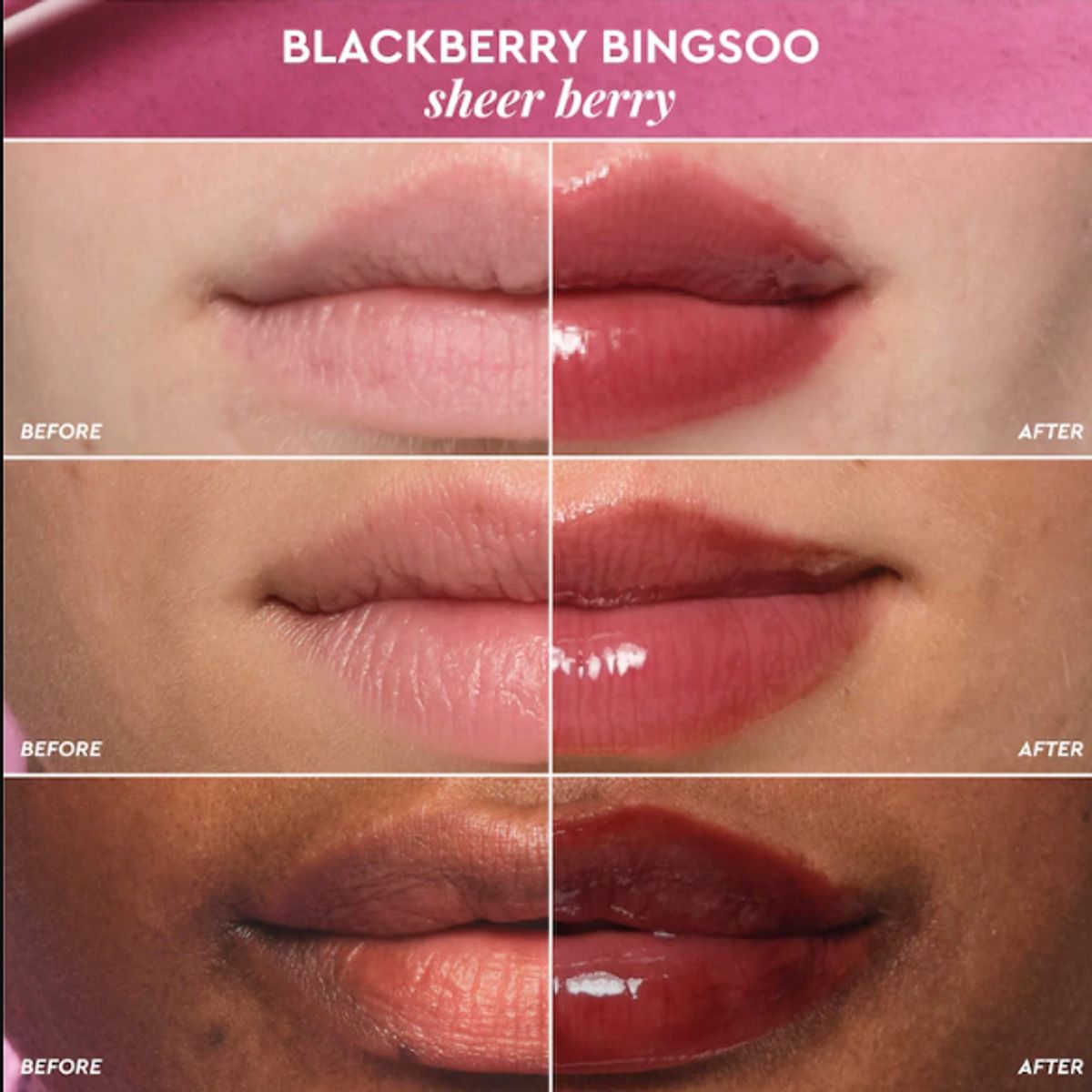 GLOW RECIPE - Balsamo Labial con Tratamiento Glow Recipe - Blackberry Bingsoo