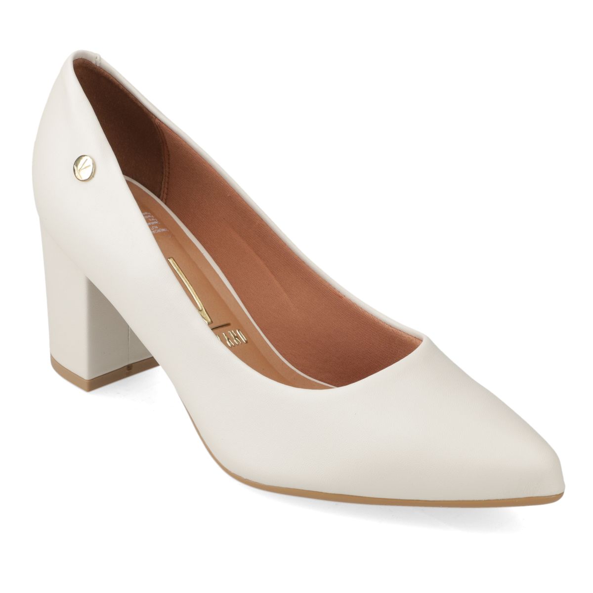 VIZZANO - Taco Ancho 10 cm Vizzano Blanco