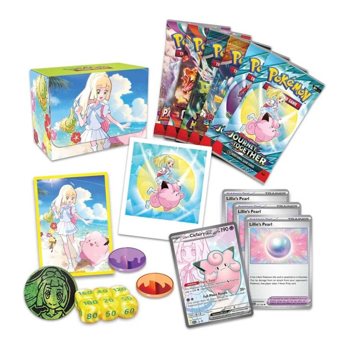POKEMON - Pokemon TCG: Lillie Premium Tournament Collection Inglés