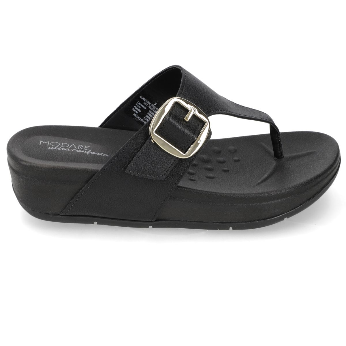 MODARE - Sandalias planas Modare Negro