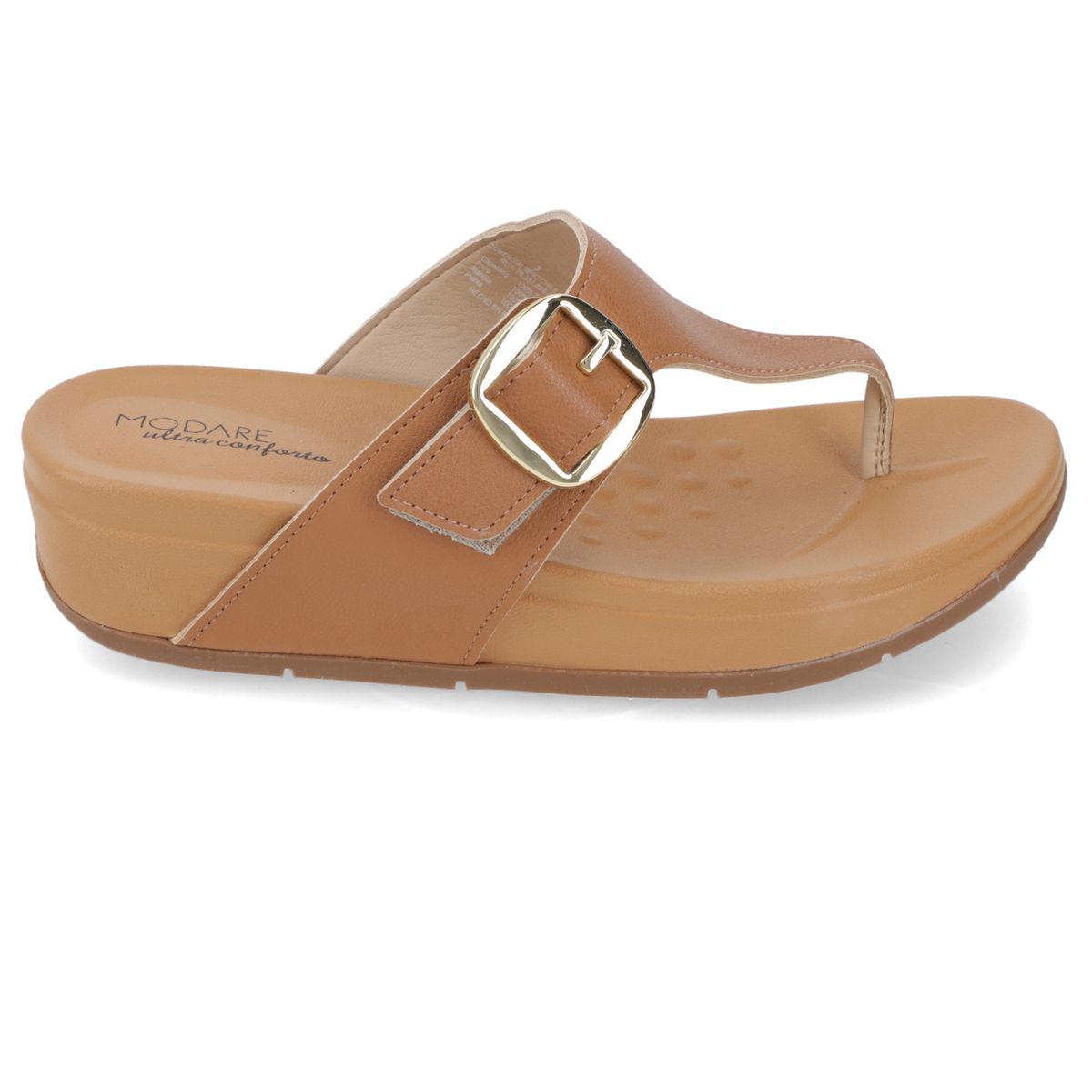 MODARE - Sandalias planas Modare Café Claro