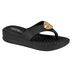 MODARE - Sandalias planas Negro