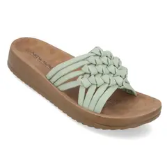 NEW WALK - Sandalias planas Menta