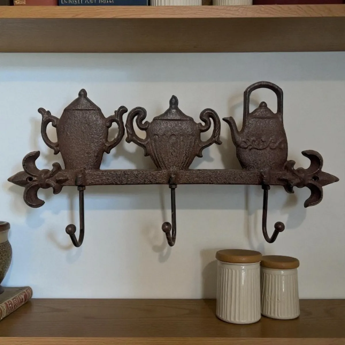 BRIC - Perchero Organizador De Pared De Hierro