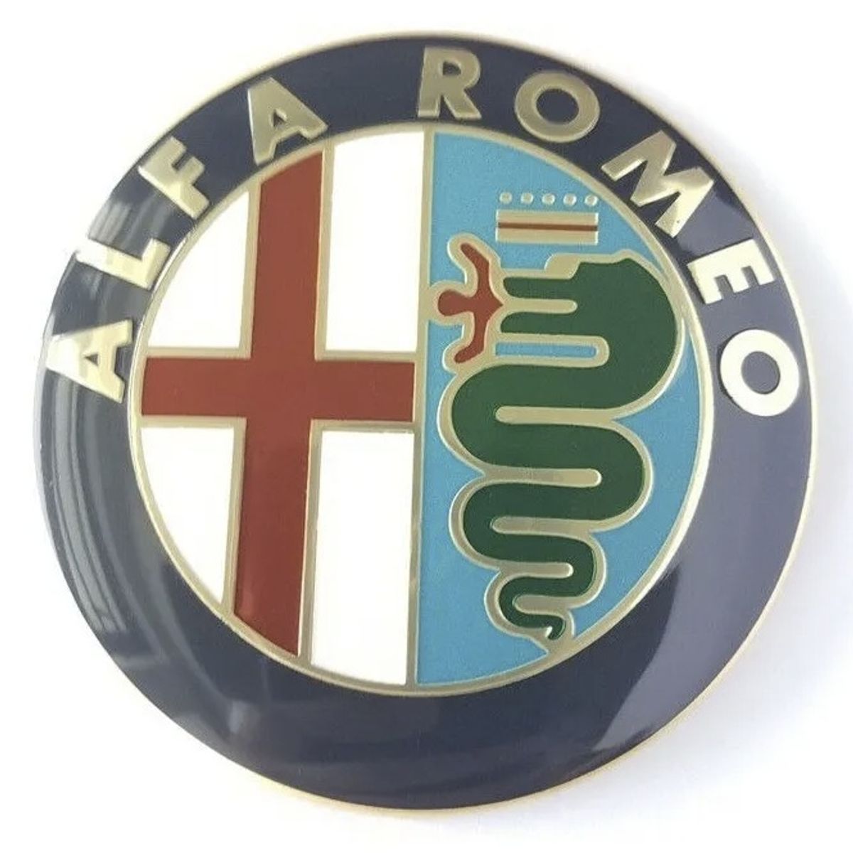 GENERICO - insignia Emblema para Alfa Romeo 74mm