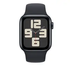 APPLE - Watch SE 2024 GPS 44mm Midnight Sport Band M/L