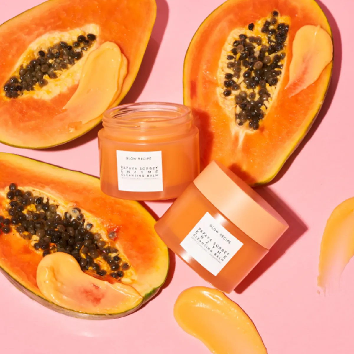 GLOW RECIPE - Bálsamo Limpiador + Suavizante Papaya Sorbet 100 mL Glow Recipe