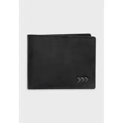 ARROW - Billetera Cuero Negro