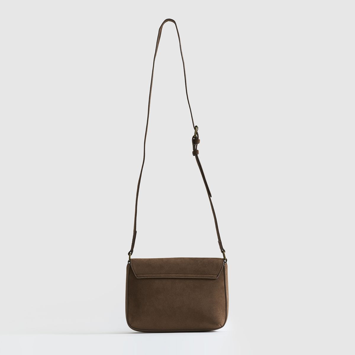 LOUNGE - Cartera Bandolera Fake Suede Woman LOUNGE