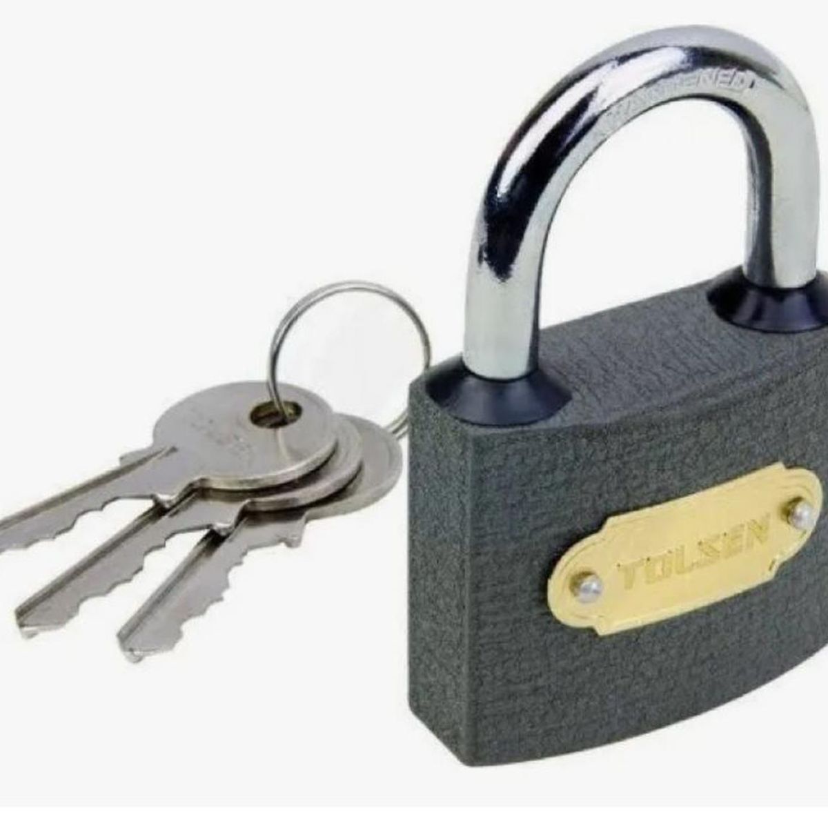 TOLSEN - Candado Hierro 38mm 3 llaves 55134 Tolsen