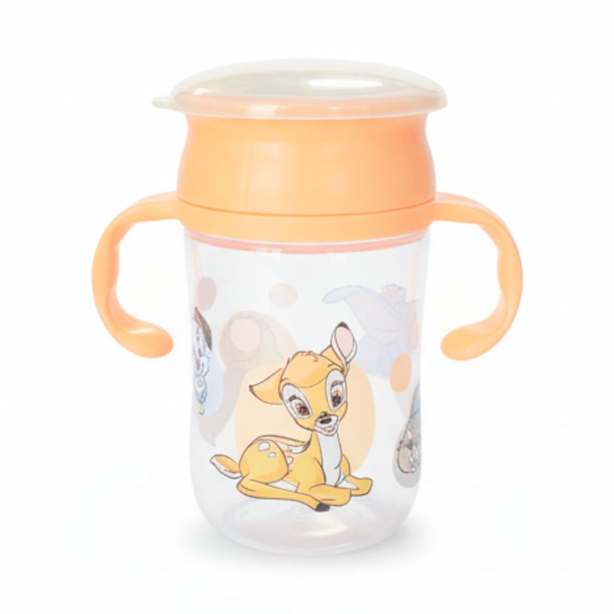 DISNEY - Vaso Antiderrame y Entrenamiento  360° con Tapa y  Asas 395 ml Animales