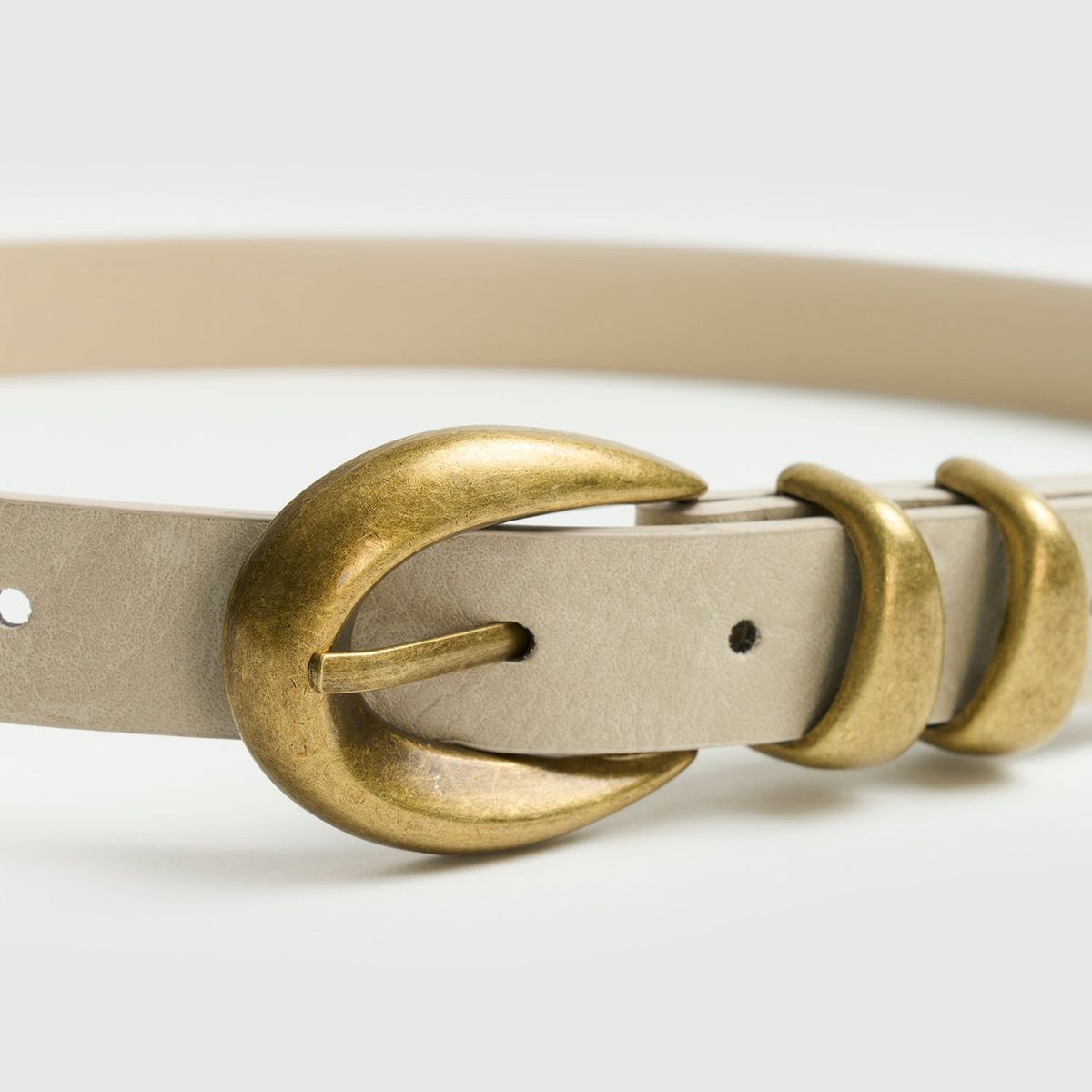 LOUNGE - Cinturón Street Hebilla Irregular