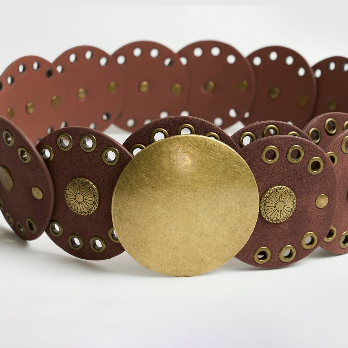 LOUNGE - Cinturón Mujer Boho Círculos