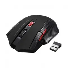 GENERICO - Mouse gamer óptico inalámbric, USB 2.4 GHz