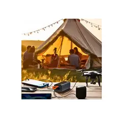 GENERICO - Cargador Portátil Power Bank 40000mah Powerbank Pd22w Color Negro