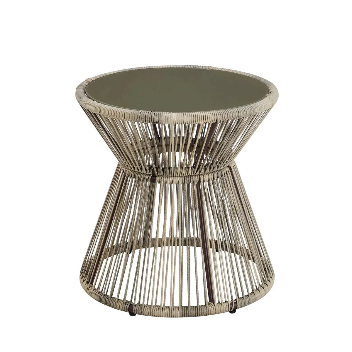 SPAZZIO - Set de Terraza Bávaro 3PCS Gris