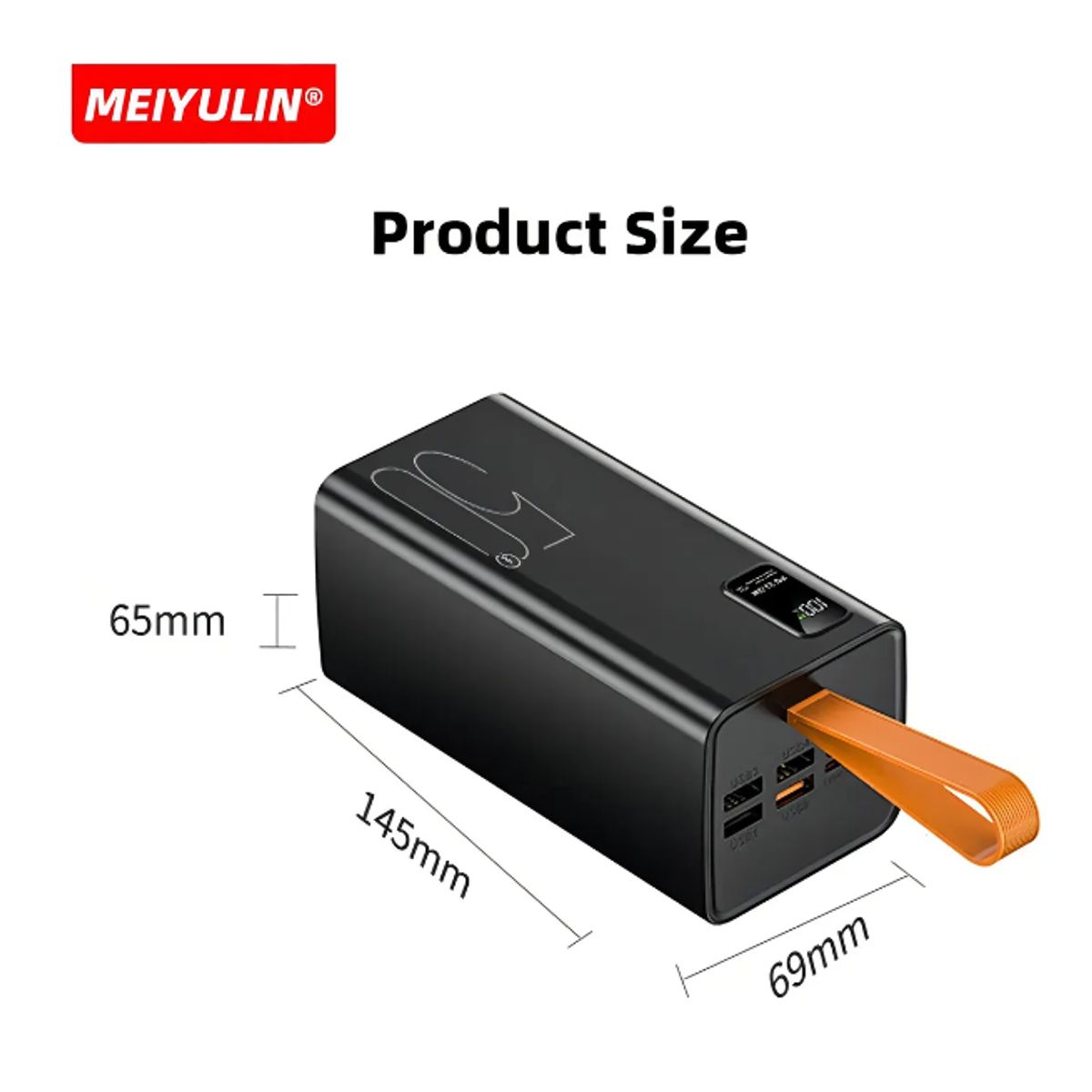 GENERICO - Cargador Portátil Power Bank 40000mah Powerbank Pd22w Blanco