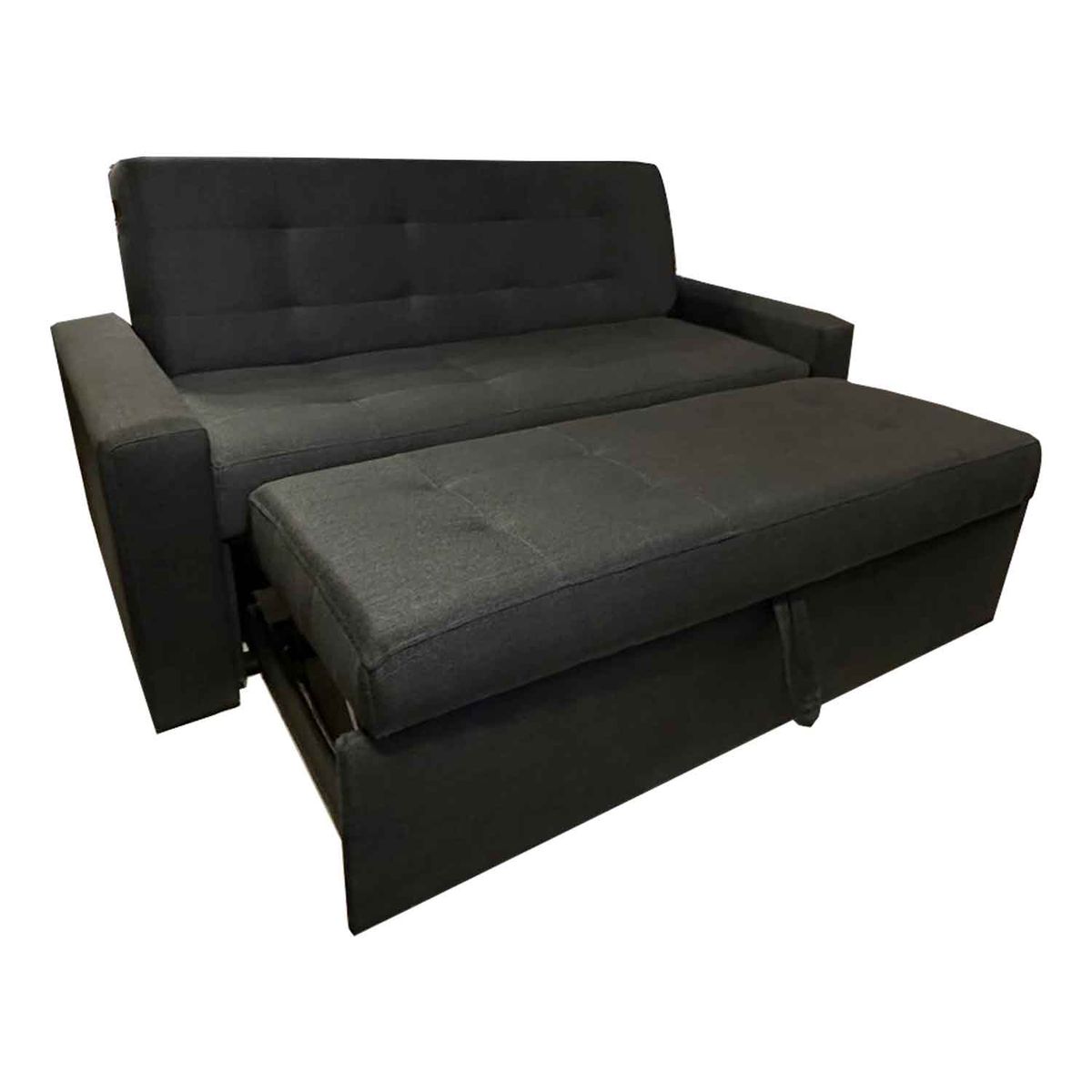 MUEBLES HVM - Sofa Cama HVM Cinema Negro Lino