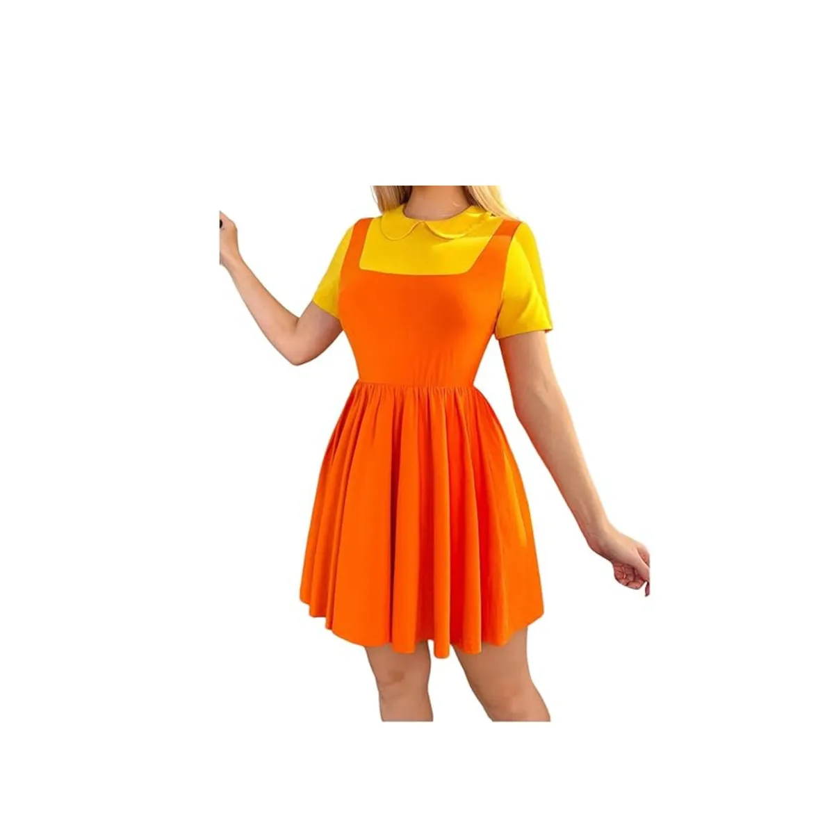 GENERICO - Disfraz Muñeca Juego Calamar Mujer XL