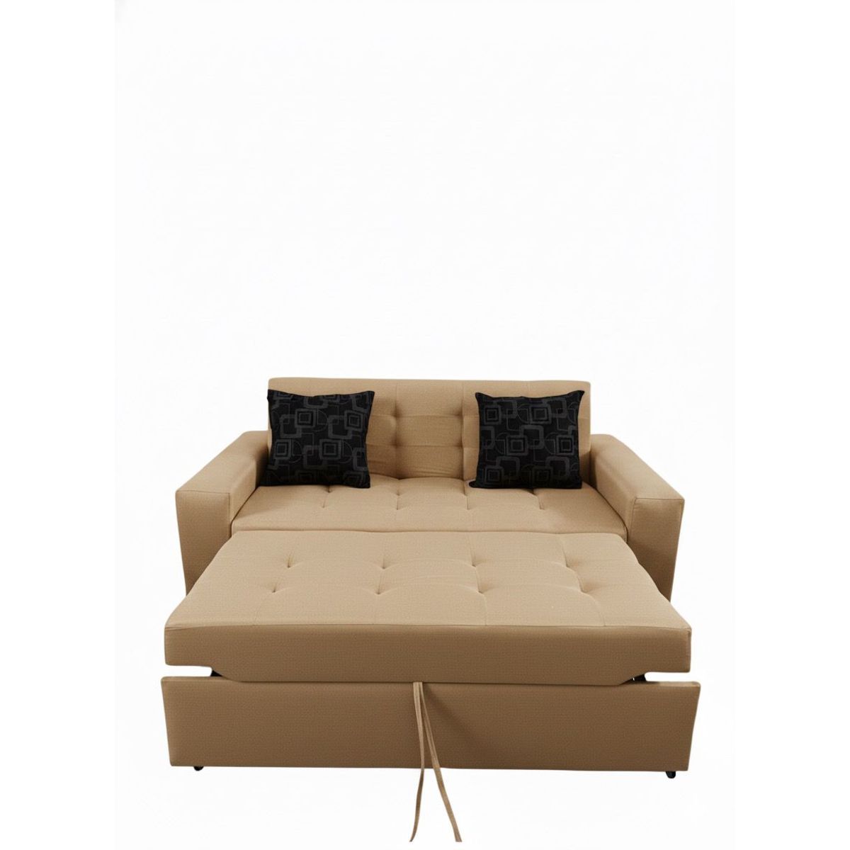 GENERICO - Sofa Cama Lino Beige Multifuncional 180x150x90