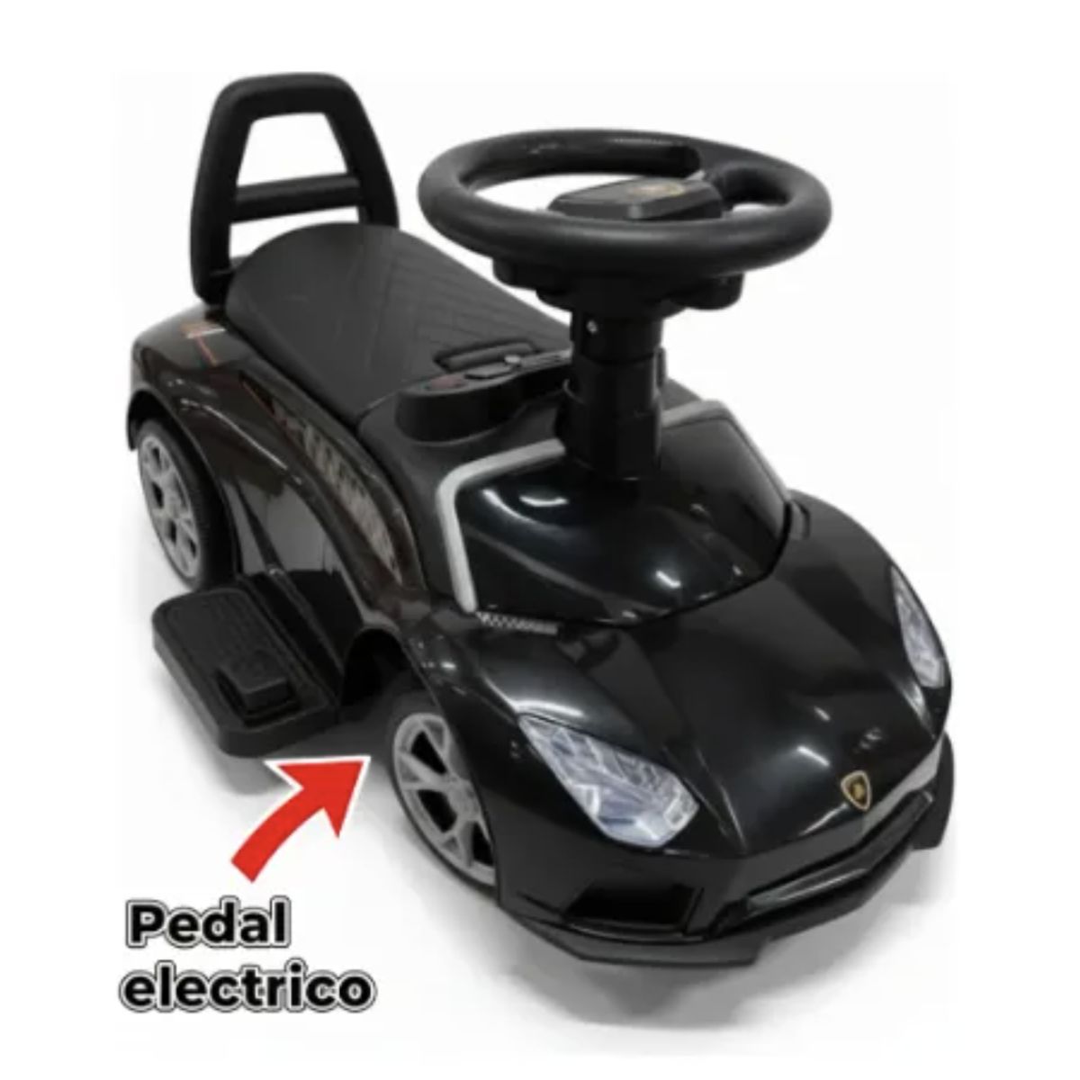 GENERICO - Corre Pasillo  de bateria Auto De Paseo Deportivo Luces Sonido Música