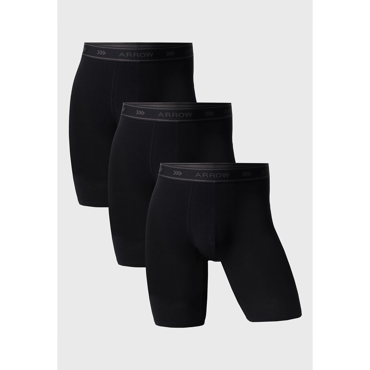 ARROW - Boxer Hombre Arrow Pack x3 Algodón Liso ARROW