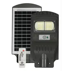 LOGIC - Foco Tipo Luminaria Con Panel Solar 30watts