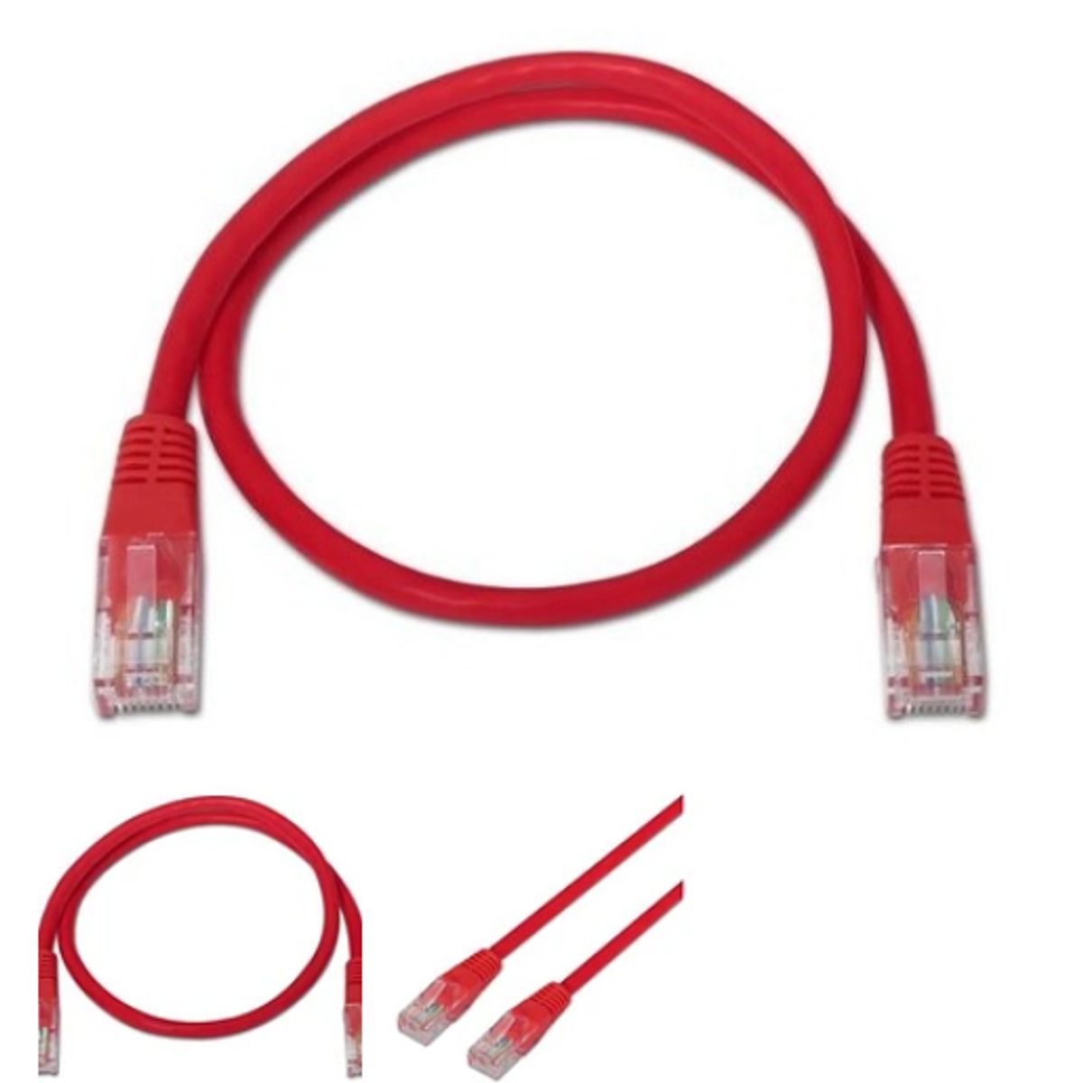 MLAB - Cable Patch Utp Cat5 1 Mts Red Boletafactura