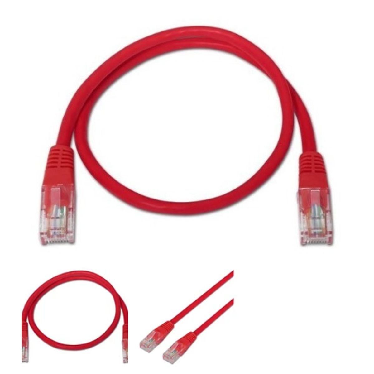 MLAB - Cable Patch Utp Cat5 1 Mts Red Boletafactura