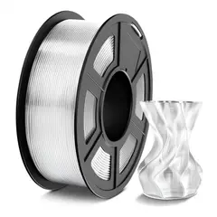 GENERICO - Filamento Pla Tecbears3d Para Impresora 3d 175 Mm 1 Kg - Transparente Natural Clear Natural