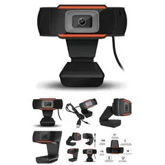 GENERICO - Cámara Web Con Micrófono Incorporado Jack 35mm Hd 480p Usb