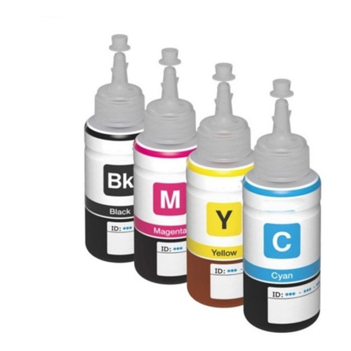 GENERICO - Pack 4 Botellas Tintas Alternativas Para Epson Ecotank