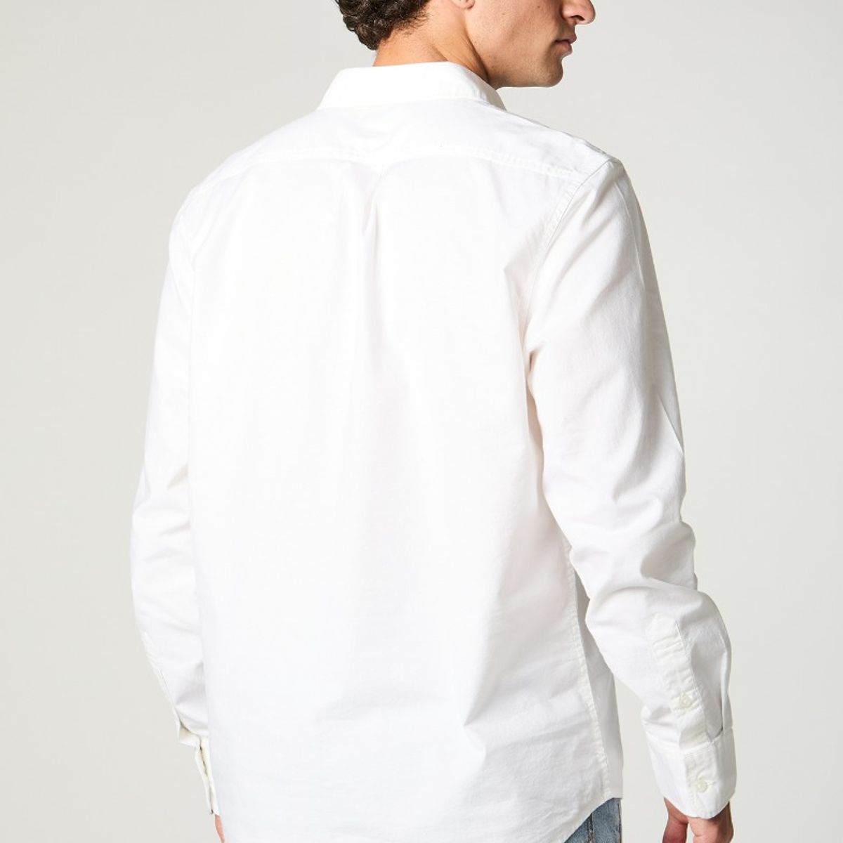 LEE - Camisa Hombre Patch Clean Lino Gris