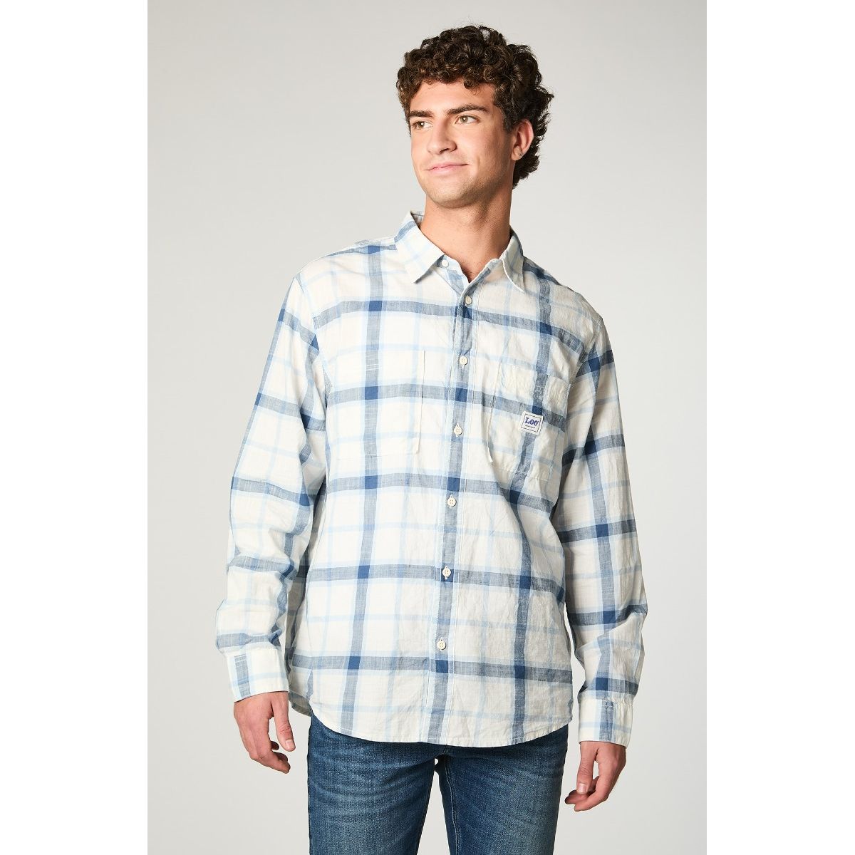 LEE - Camisa Hombre Workwear 20 Blue