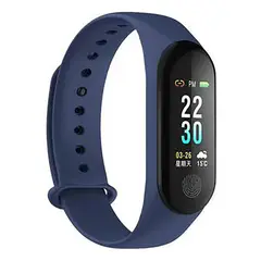 IMPORTCLICK - Reloj Inteligente Smart Band Bluetooth Azul